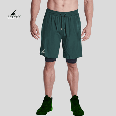 9" Inseam 2in1 Shorts for Men BSS01_img_1
